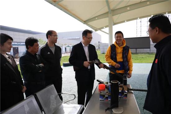 校体合作丨米兰网页版姜波理事长一行赴陕西省射运管理中心参观调研